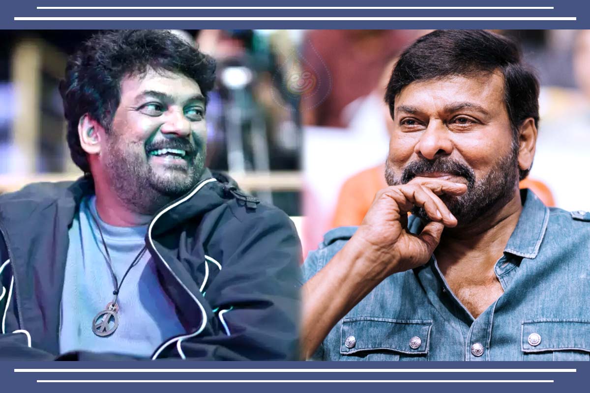 Puri Jagannadh Mass Action Entertainer with Chiranjeevi