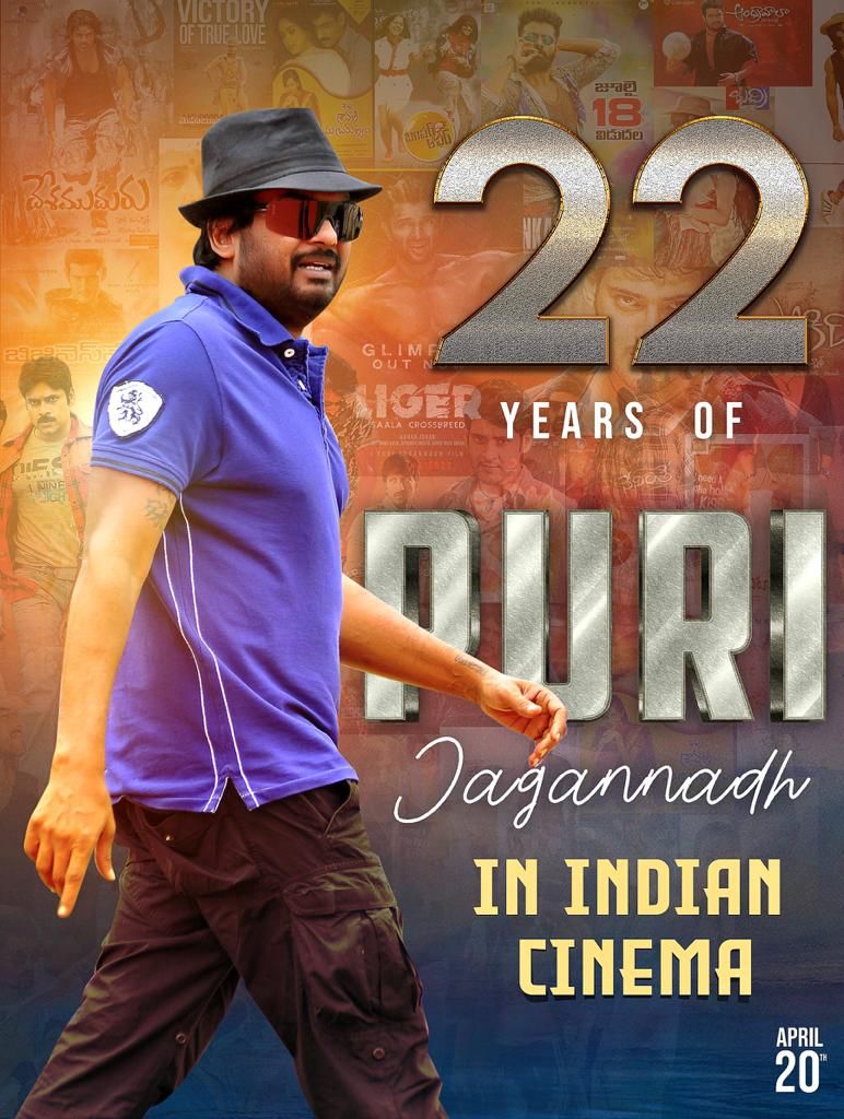 Puri Jagannath completes 22 years journey