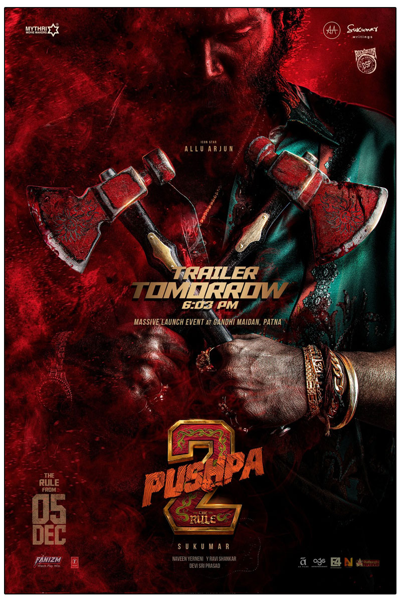 Pushpa 2 The Rule – Countdown Begins - Hype Reaches Fever Pitch
