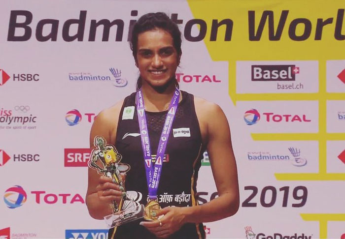 PV Sindhu World Badminton Champion