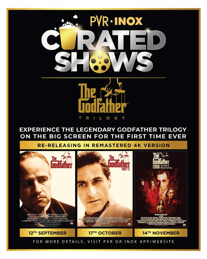 PVR INOX To Re Release The Godfather Trilogy