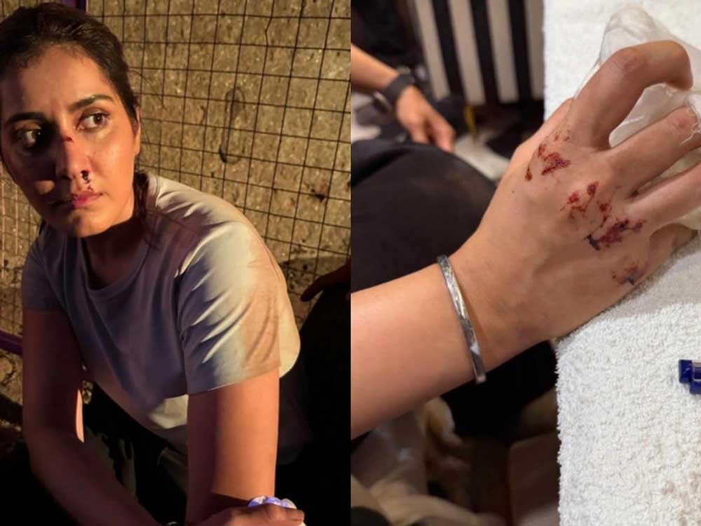 Raashi Khanna injured