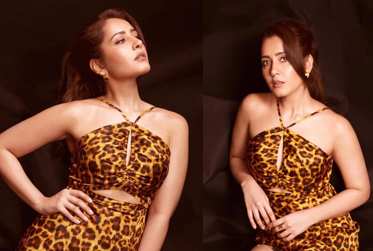 Raashi Khanna stunner about her slim structure