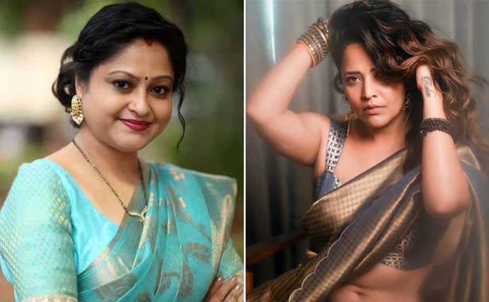 Raasi Fires at Anasuya