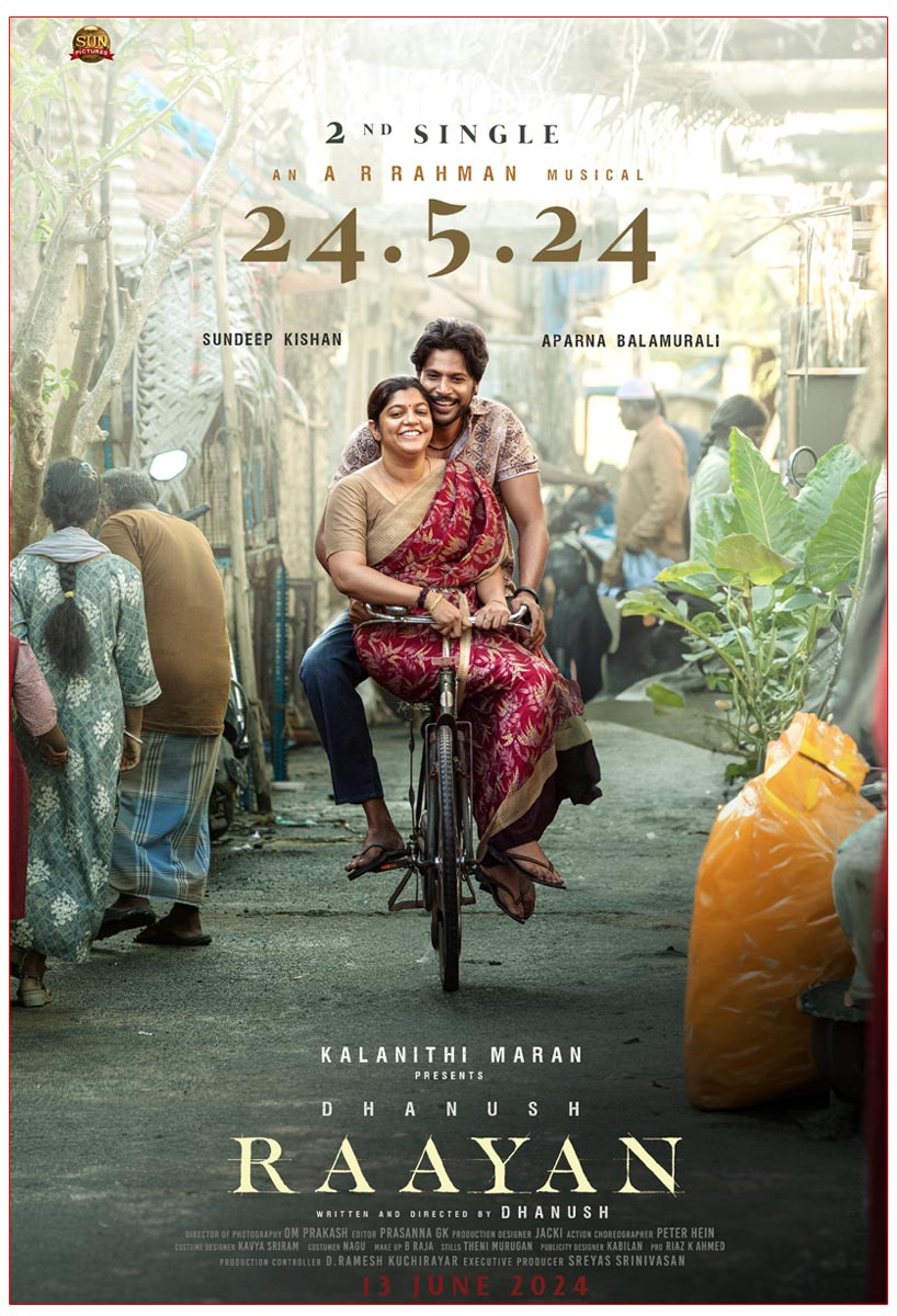 Raayan 2nd Single To Feature Sundeep Kishan
