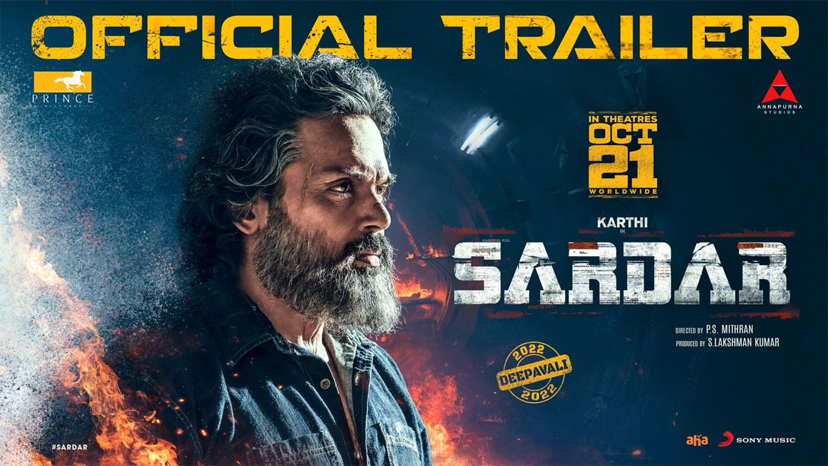 Racy & Slick Trailer Of Karthi's Sardar Is Out !