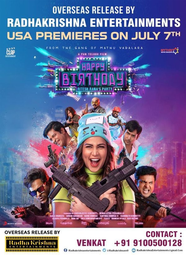 Radhakrishna Entertainments acquire Happy Birthday US rights