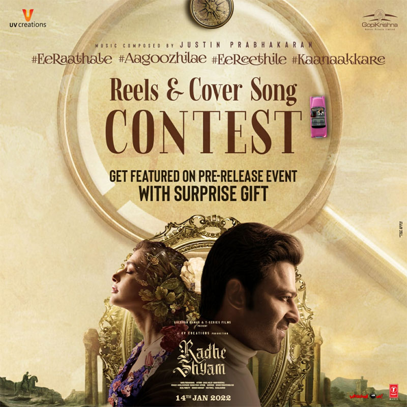 Radhe Shyam comes with a unique contest