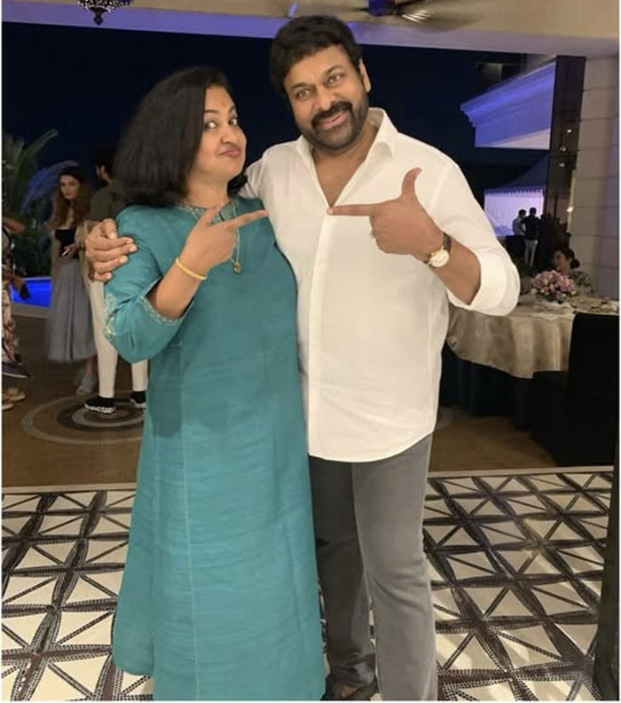 Radhika shocker about Chiranjeevi
