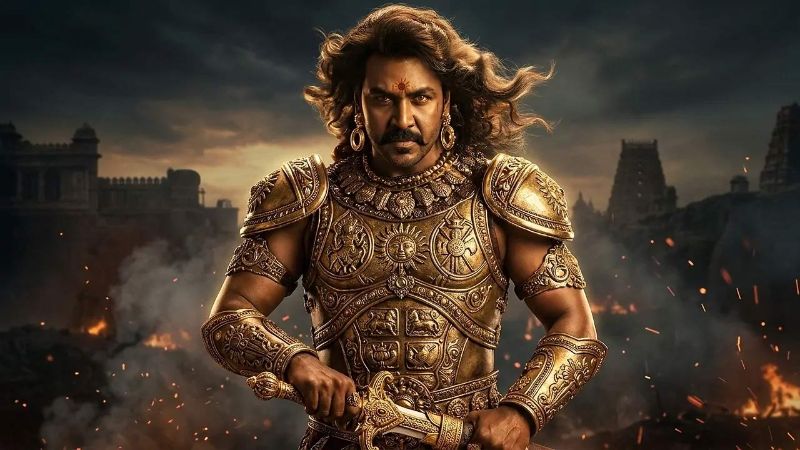 Raghava Lawrence Takes Huge arial Stepping Into Mahaveer Karna