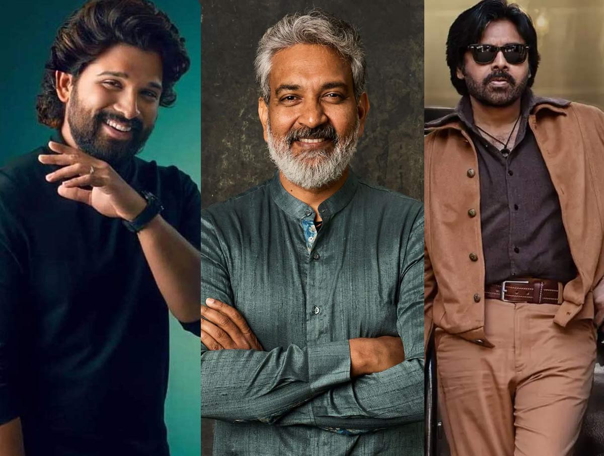 Rajamouli - Allu Arjun and Pawan Kalyan