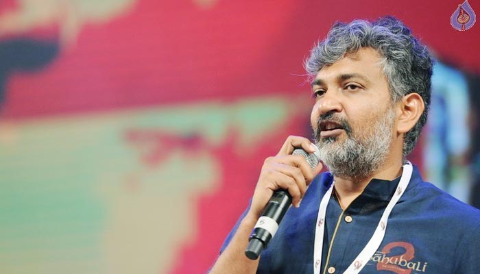 Rajamouli At Baahubali Pre Release Event