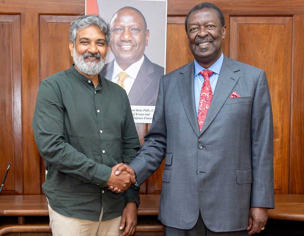 Rajamouli shares his Kenyan experience