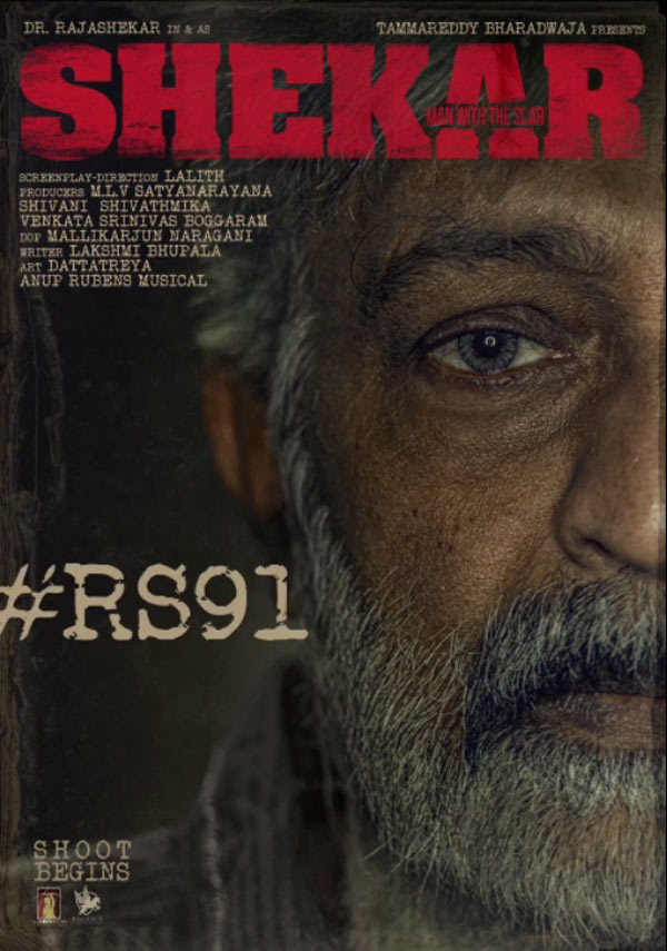 Rajashekar First Look In Shekar