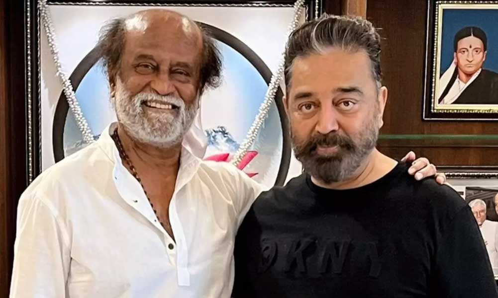 Rajinikanth and Kamal Haasan Epic Reunion