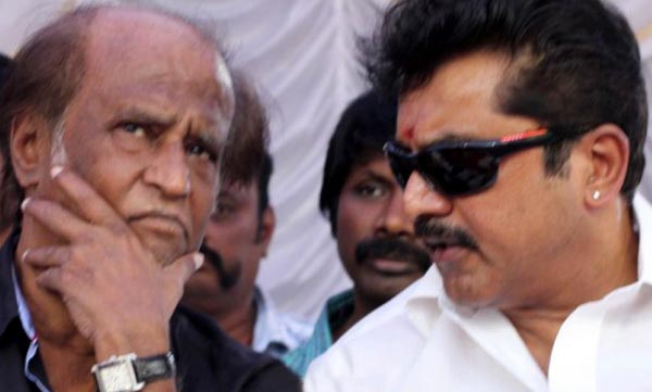 Rajinikanth Fans Angered By Sarath Kumar 