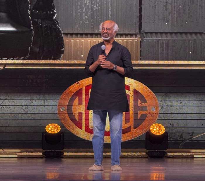 Rajinikanth Speech At Coolie Event