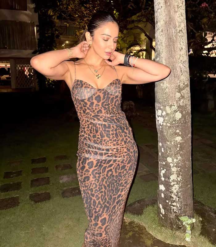 Rakul Captivates In A Bodycon