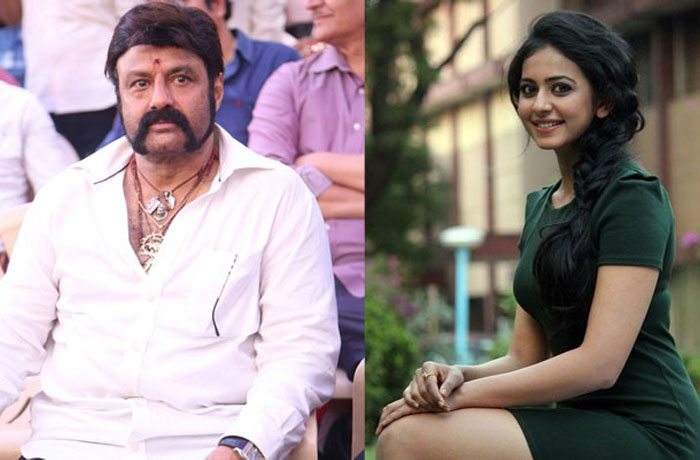 Rakul Preet Singh Opposite Balakrishna