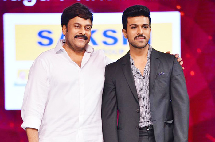 Ram Charan And Chiranjeevi