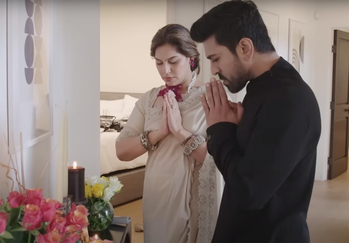 Ram Charan And His Wife Upasana Set New Record With Their Oscar Video