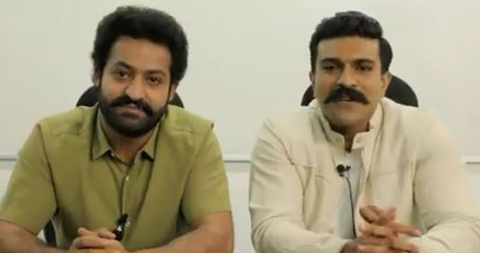 Ram Charan and NTR on COVID 19