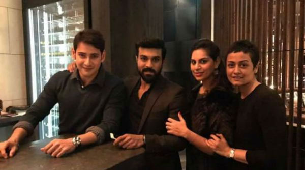 Ram Charan and Upasana at Namratha's Birthday Party