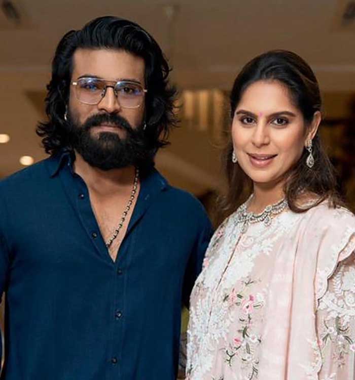Ram Charan and Upasana Konidela