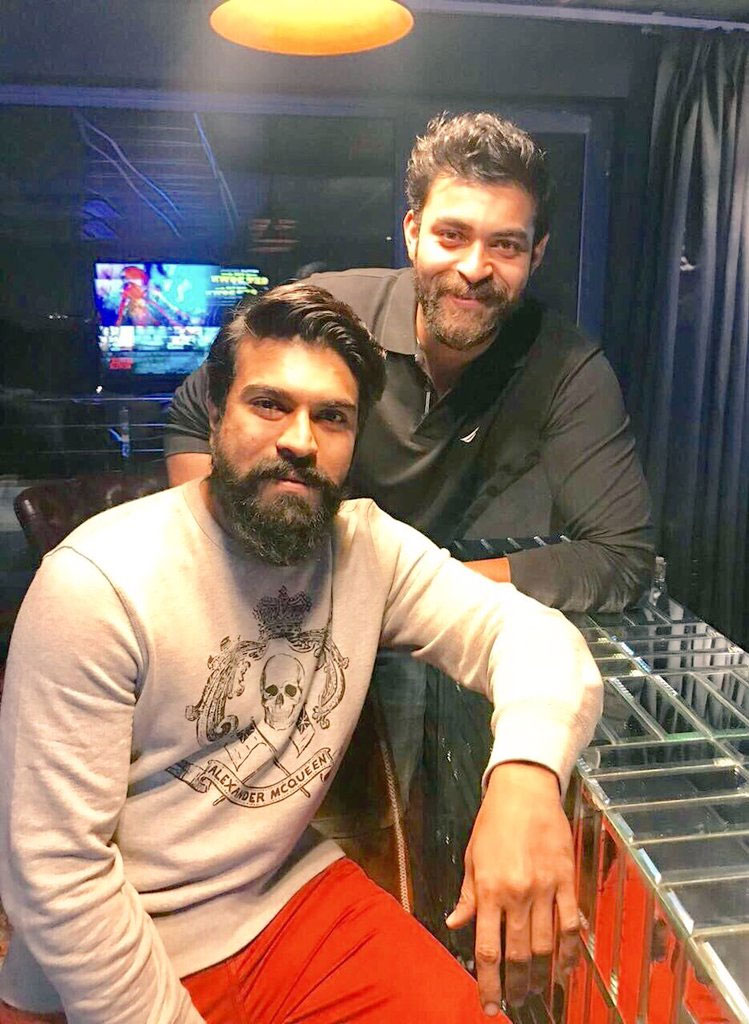 Ram Charan and Varun Tej's Pic Rocking