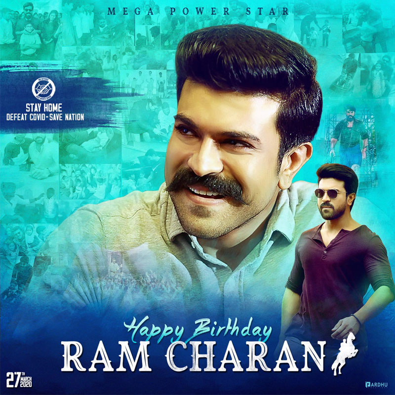 Ram Charan's Birthday DP Rocking