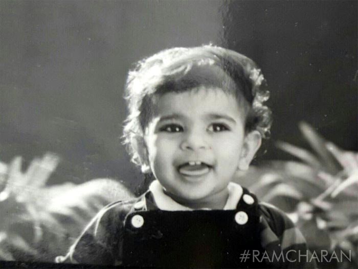 Ram Charan Childhood Pic 