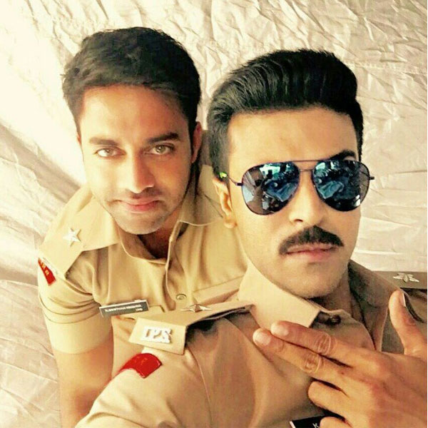 Ram Charan's Cop Look Rocking