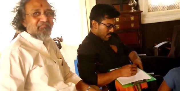 Ram Charan Draws an Picture