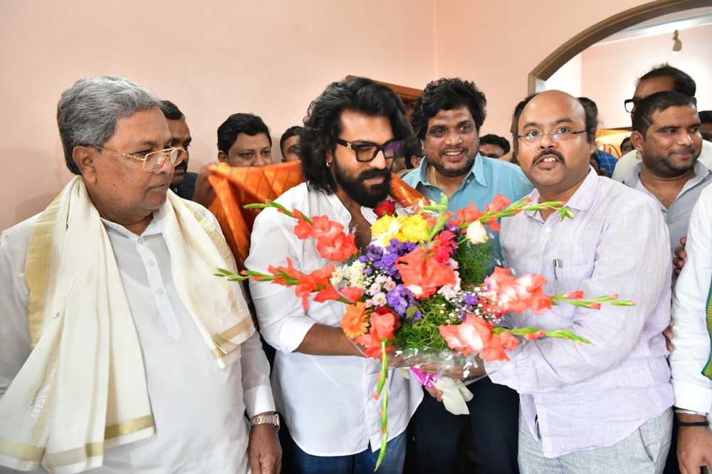 Ram Charan gets a surprise