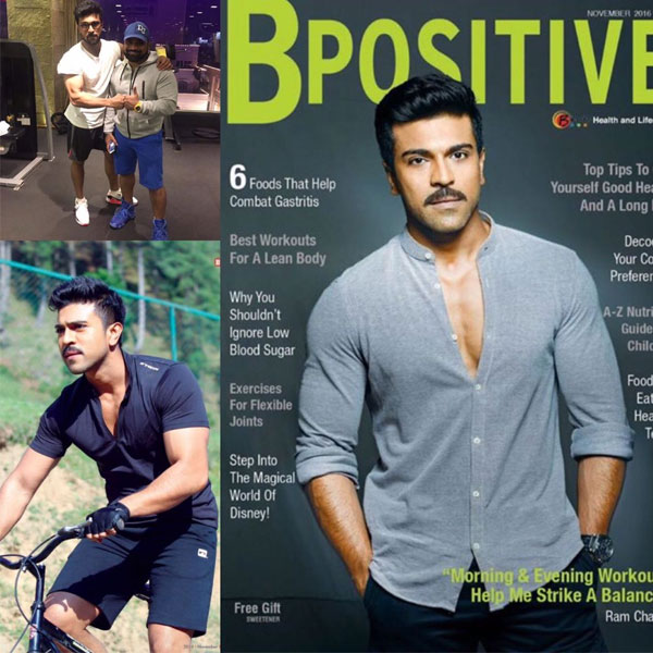 Ram Charan's Handsome Looks on B Positive Cover Page