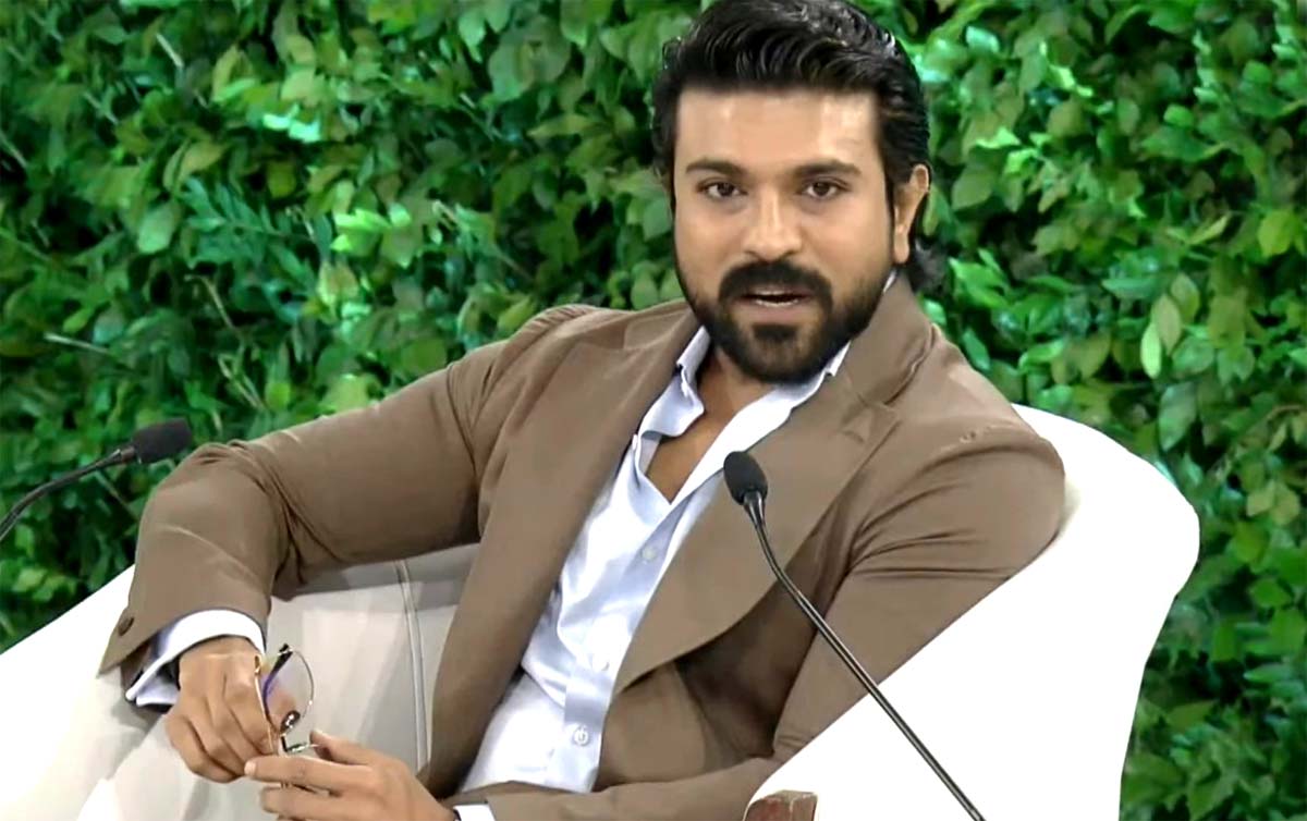 Ram Charan impressed with his speech at the Leadership Summit
