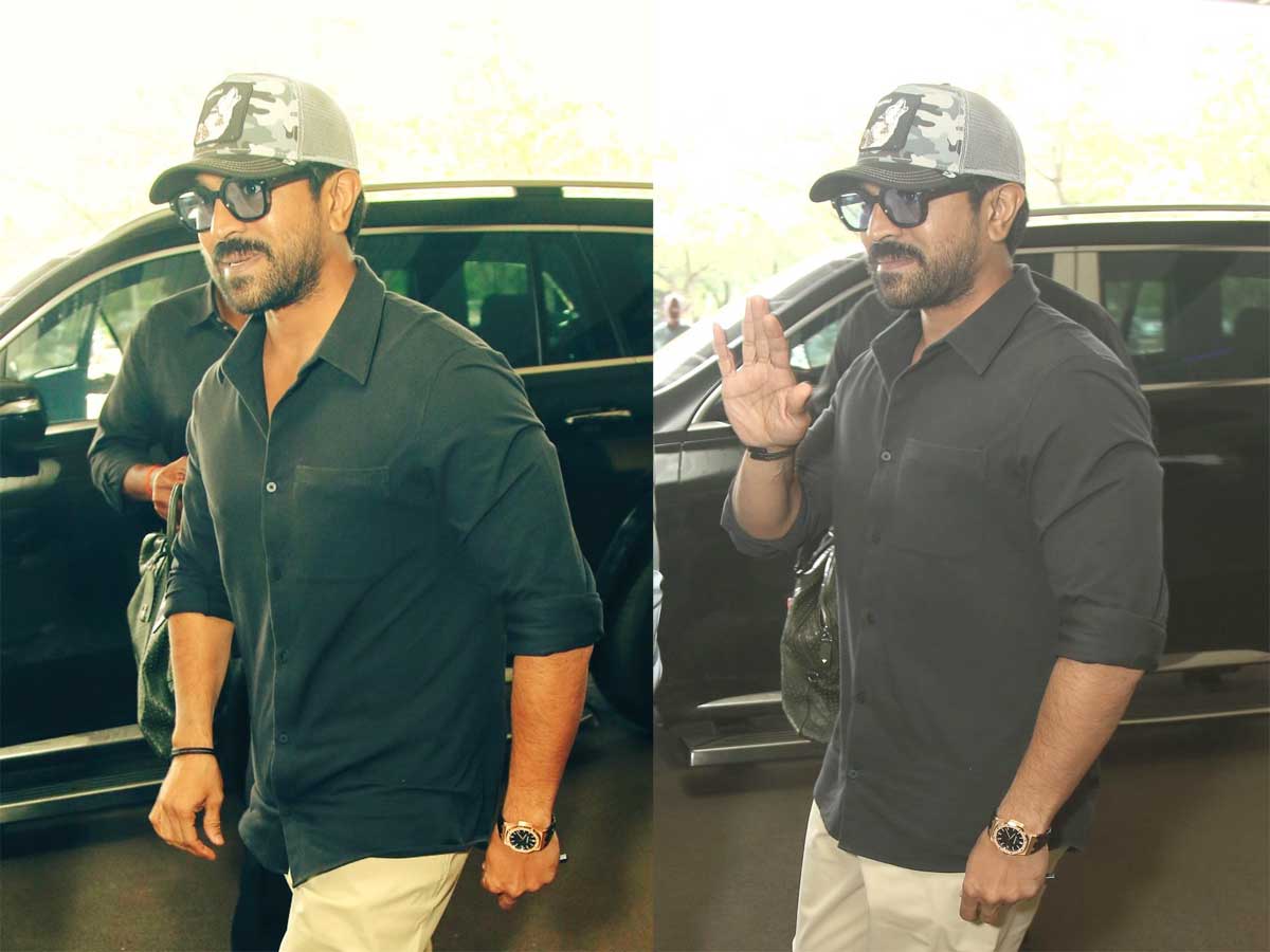 Ram Charan lands in Kashmir