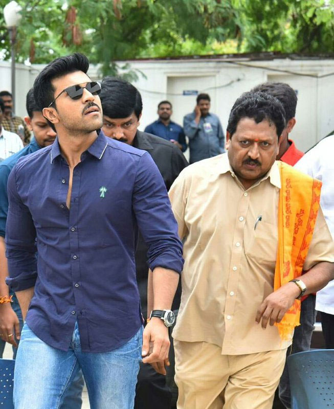 Ram Charan's Latest Look with Fans