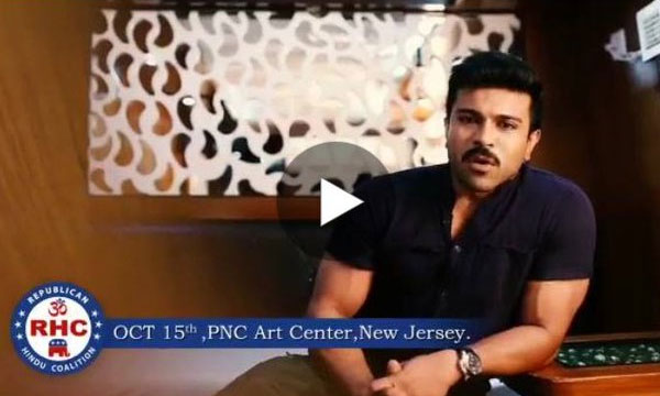 Ram Charan's Live Performance in the US for a Cause