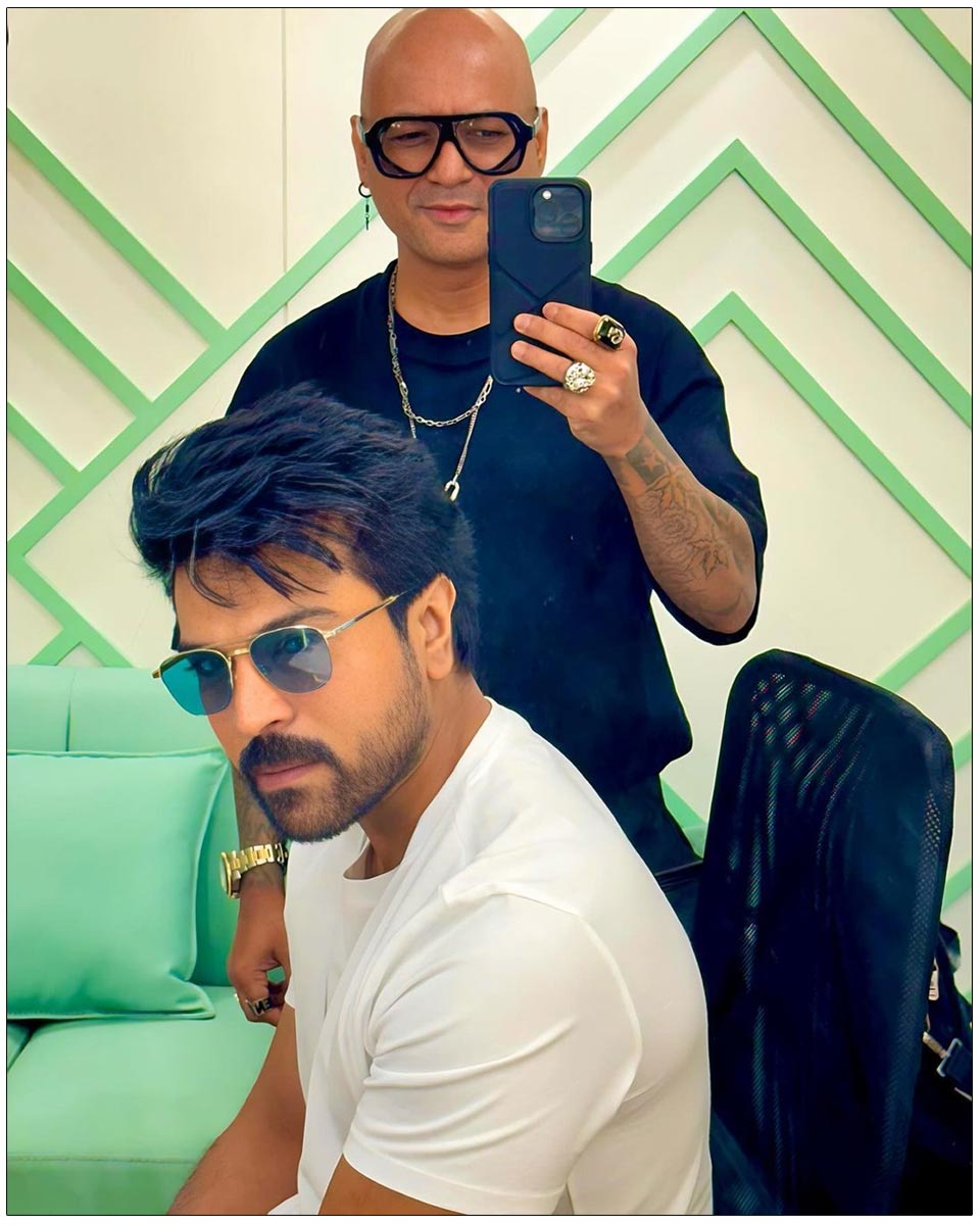 Ram Charan Looks Dashing In New Hair Style