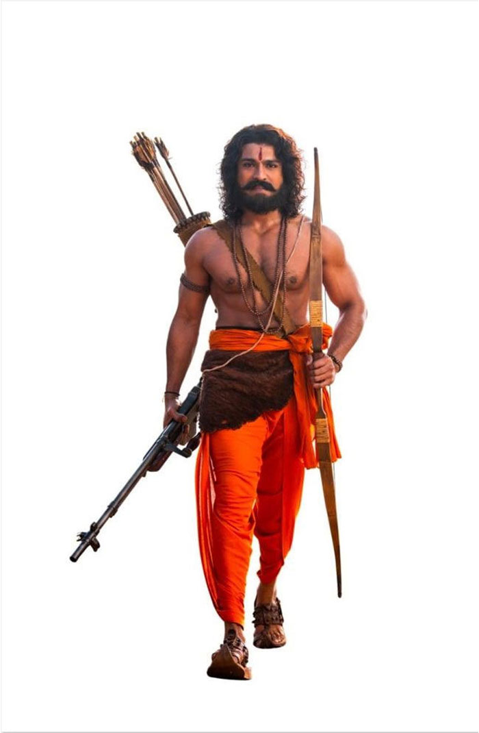 Ram Charan's Magnetizing Look As Alluri