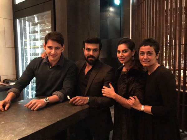 Ram Charan, Mahesh's Best Pic with Families