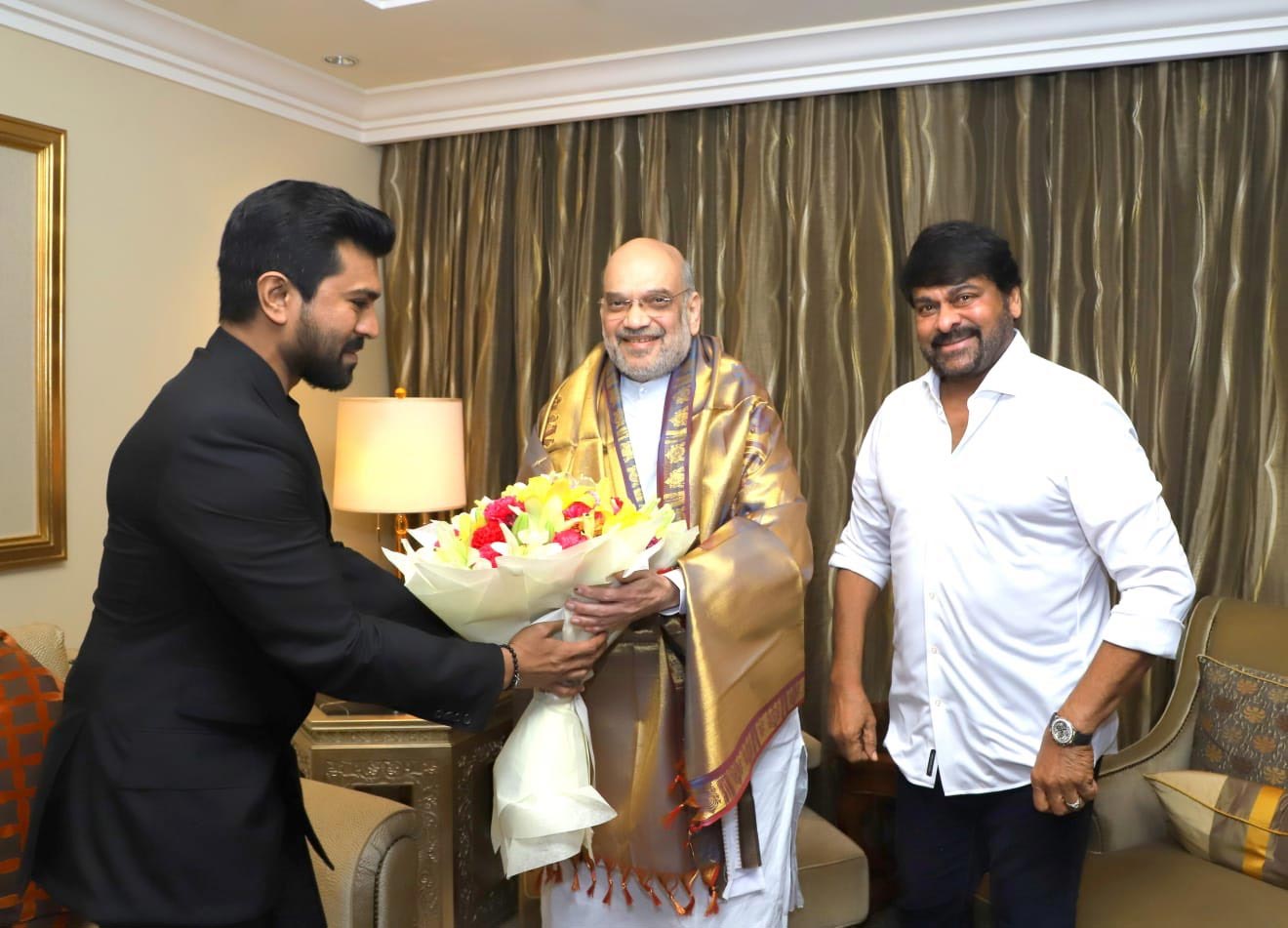 Ram Charan meets Union Home Minster