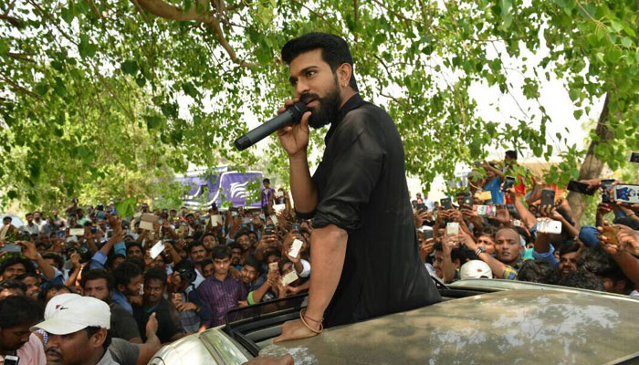 Ram Charan Requests Mega Fans to Support Janasena