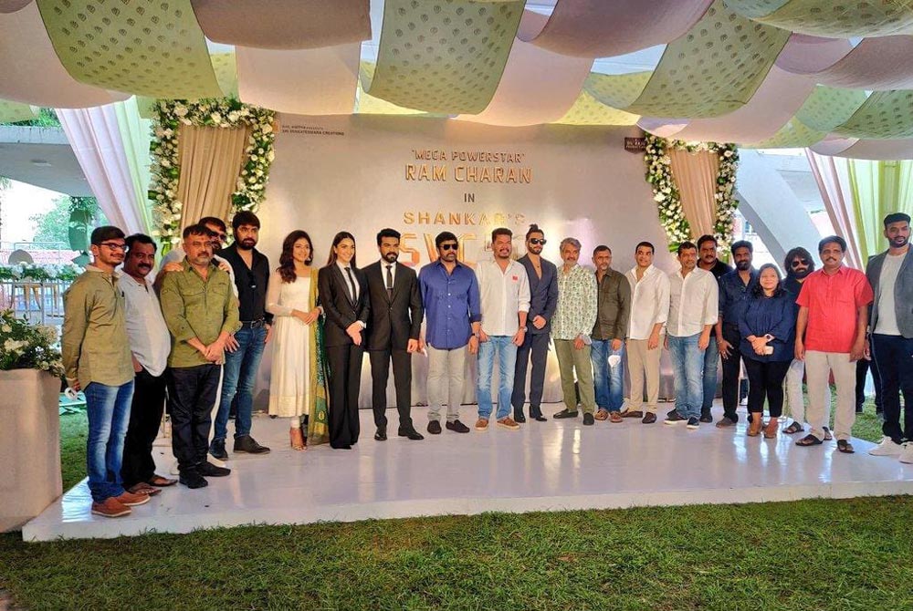 Ram Charan-Shankar's project launched in style