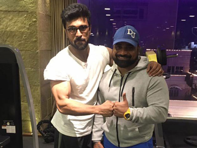 Ram Charan's Six Pack Trainer Rakesh Udiyar