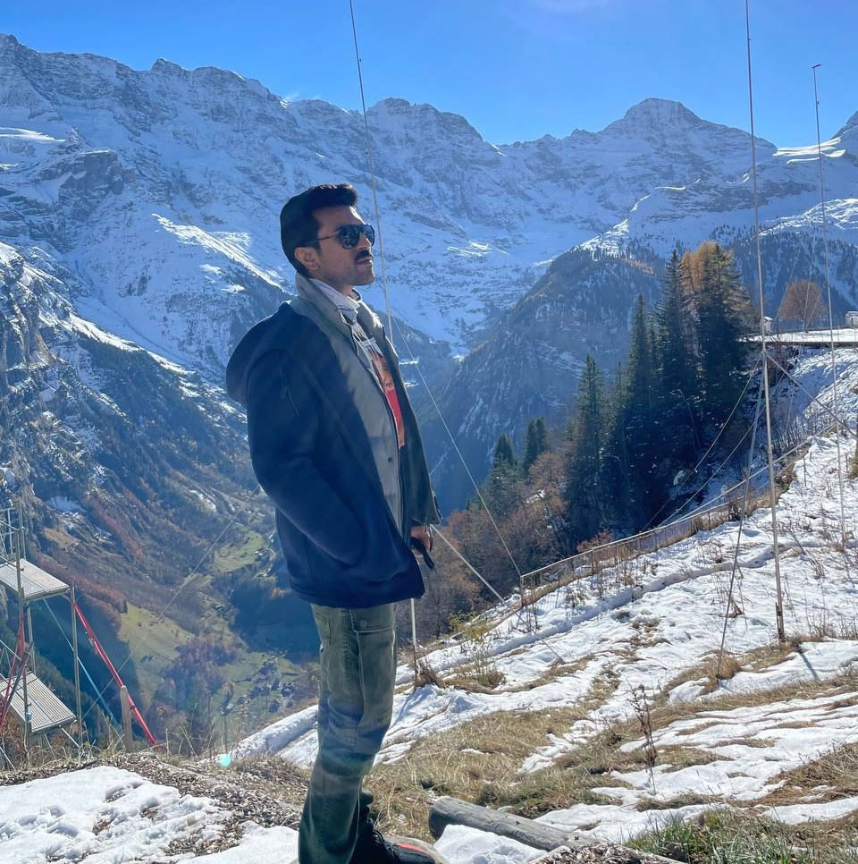 Ram Charan takes off to Switzerland