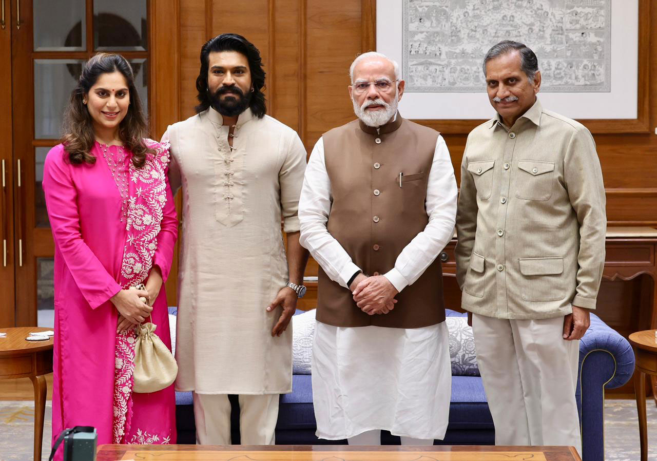 Ram Charan, Upasana meet PM Modi for this reason