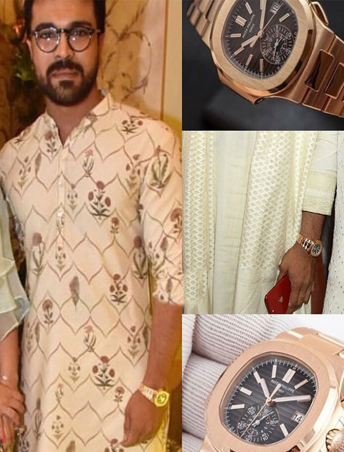 Ram Charan's Watch Costs a Bomb