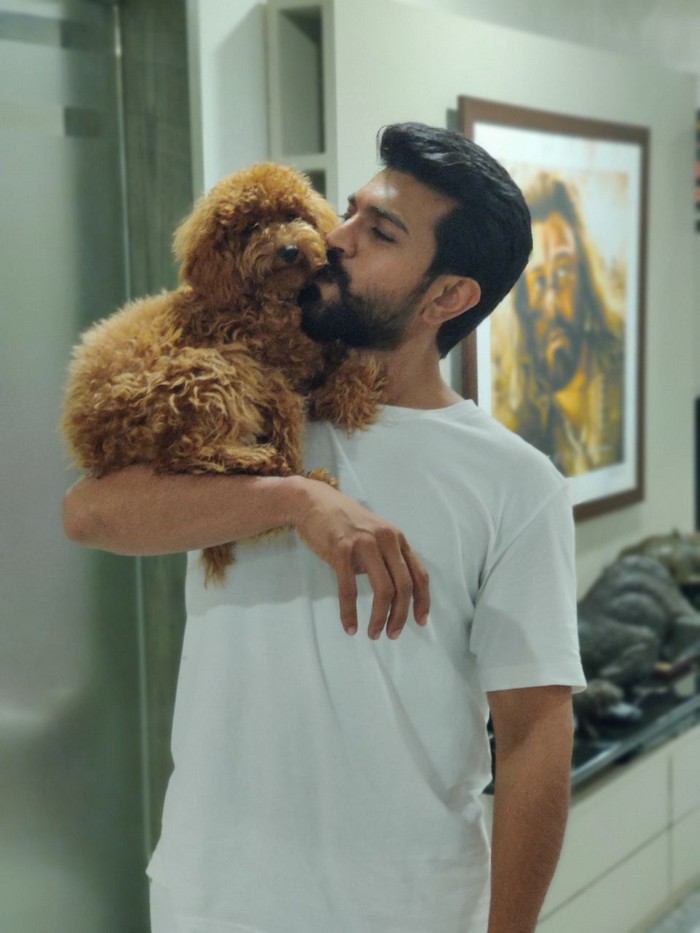 Ram Charan welcomes his new pet